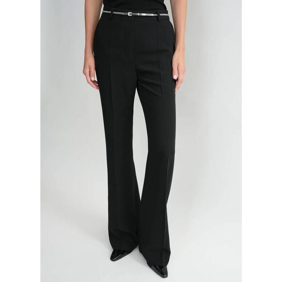 TOTEME Flared Evening Trousers in Black 38 US M - Picture 2 of 5